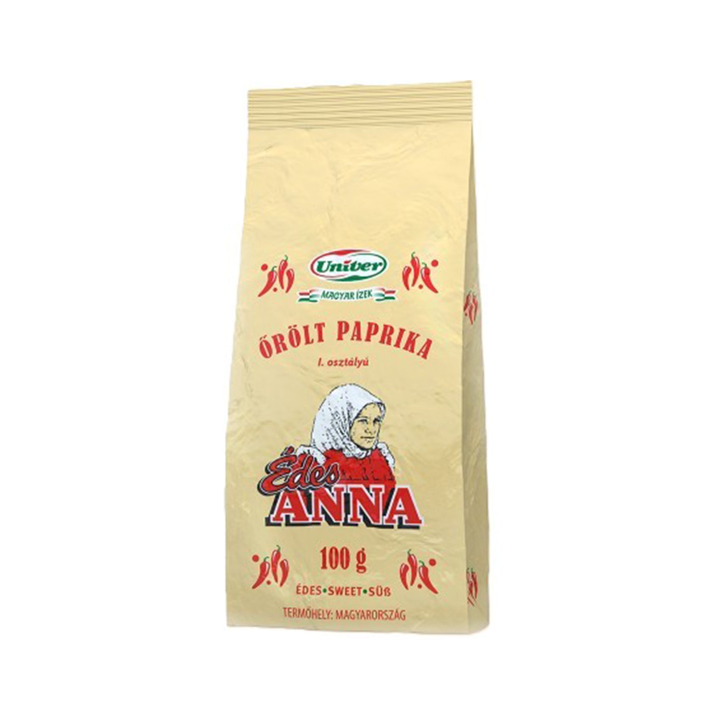 Edes Anna Paprikapulver 100 g | Mild & Aromatisch - Souvenir aus Ungarn