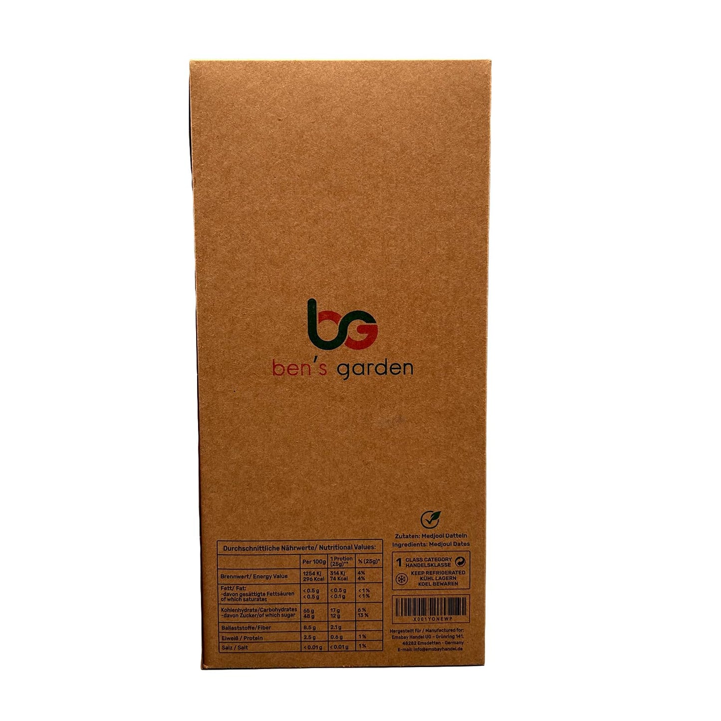 Ben's Garden Premium-Qualität, natürliche Medjool-Datteln - 908g