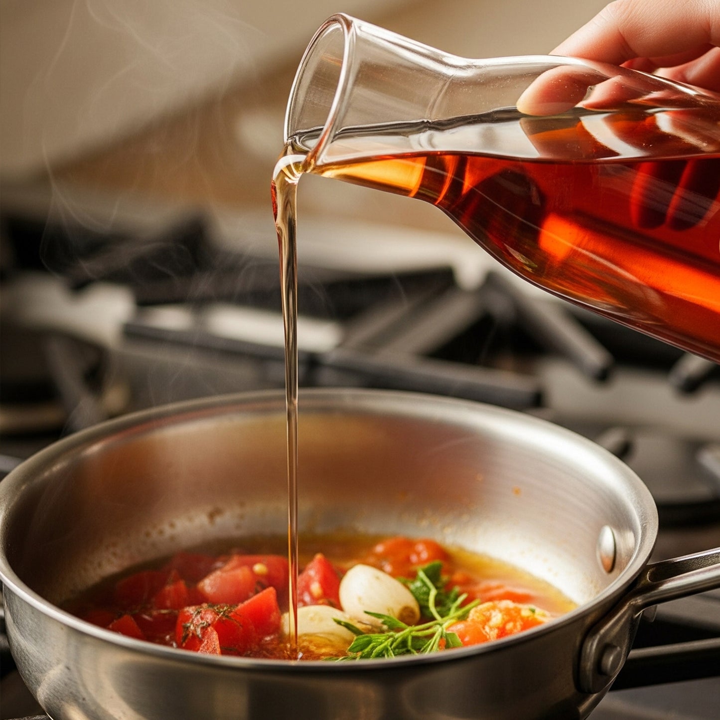 Fersan Traubenessig 500ml- Ideal für Salate und Gerichte - Vielseitig Verwendbar