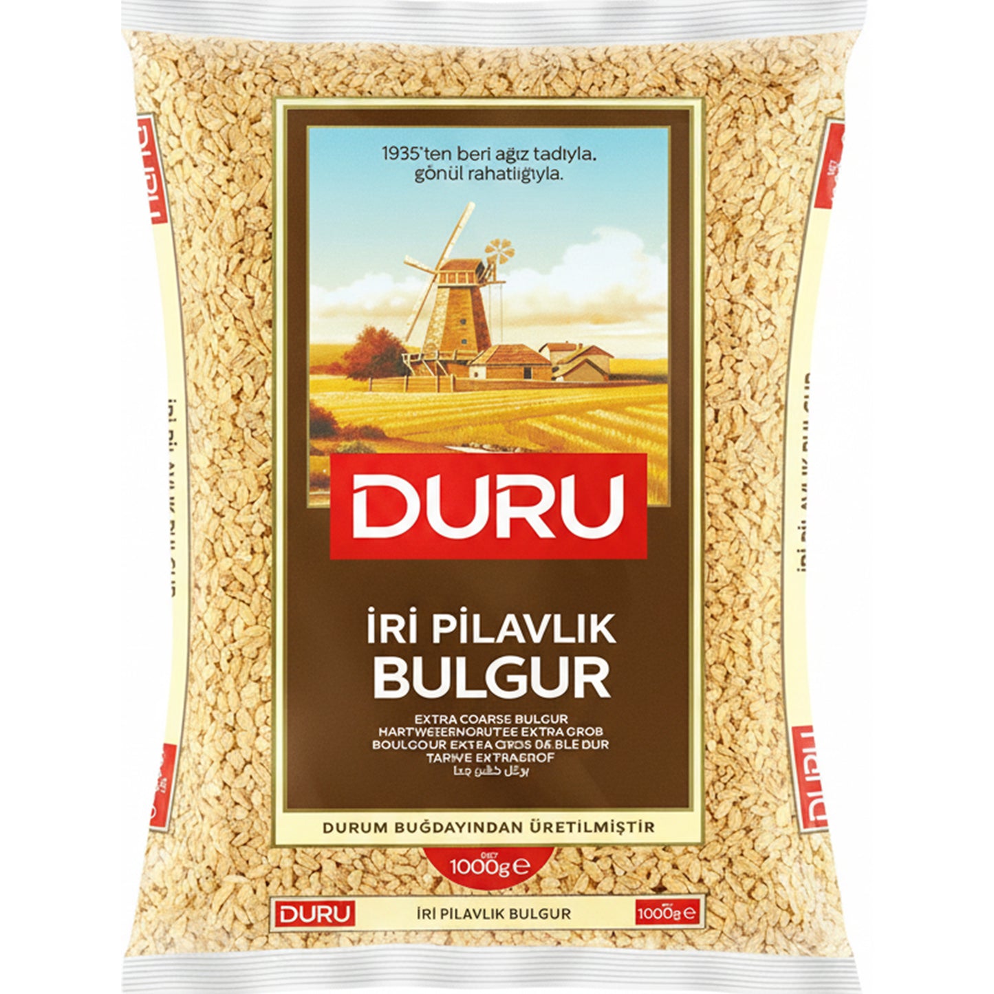 Duru Hartweizengrütze Extra Grob Bulgur 1000g - Iri Pilavlik Bulgur