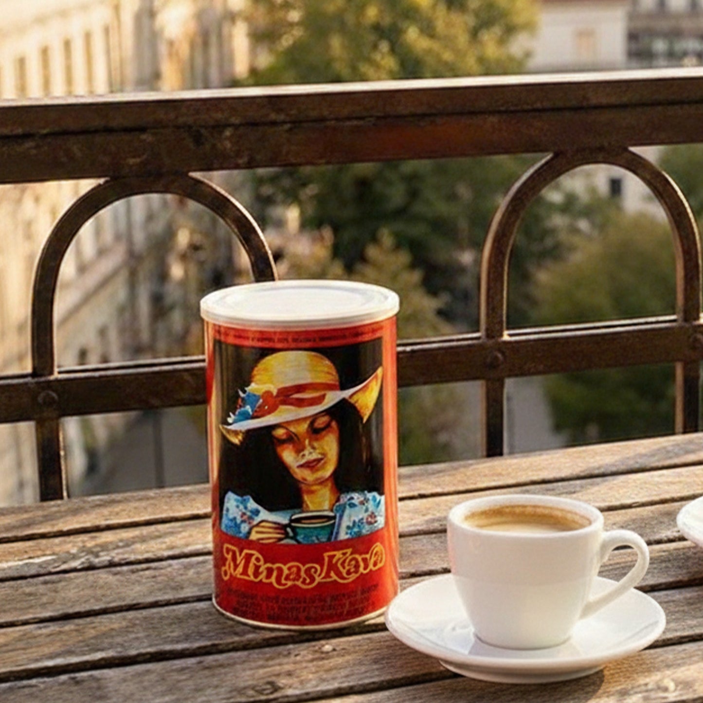 Minas Kava Original Minas Kaffee 250g Dose – Puderfein gemahlener Röstkaffee