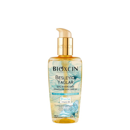 Bioxcin Nourishing Oils Haaröl 150 ml – Anti-Frizz Pflege mit 9 Blütenölen, Vitamin B5 & BioComplex B11