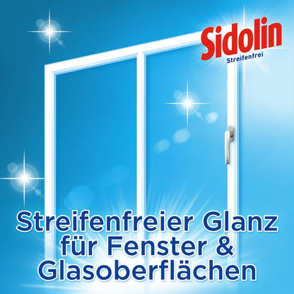 Sidolin Zitrus, Glasreiniger mit Abperl-Effekt 500 ml