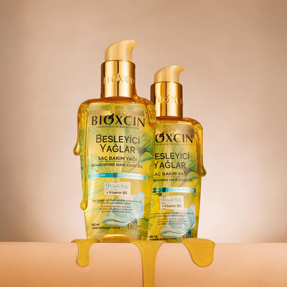 Bioxcin Nourishing Oils Haaröl 150 ml – Anti-Frizz Pflege mit 9 Blütenölen, Vitamin B5 & BioComplex B11