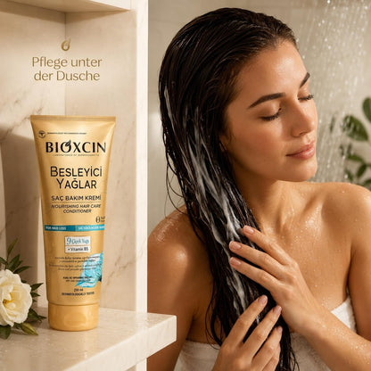 Bioxcin Nourishing Oils Haarspülung 250 ml – mit 9 Blütenölen, Vitamin B5 & BioComplex B11, sulfatfrei