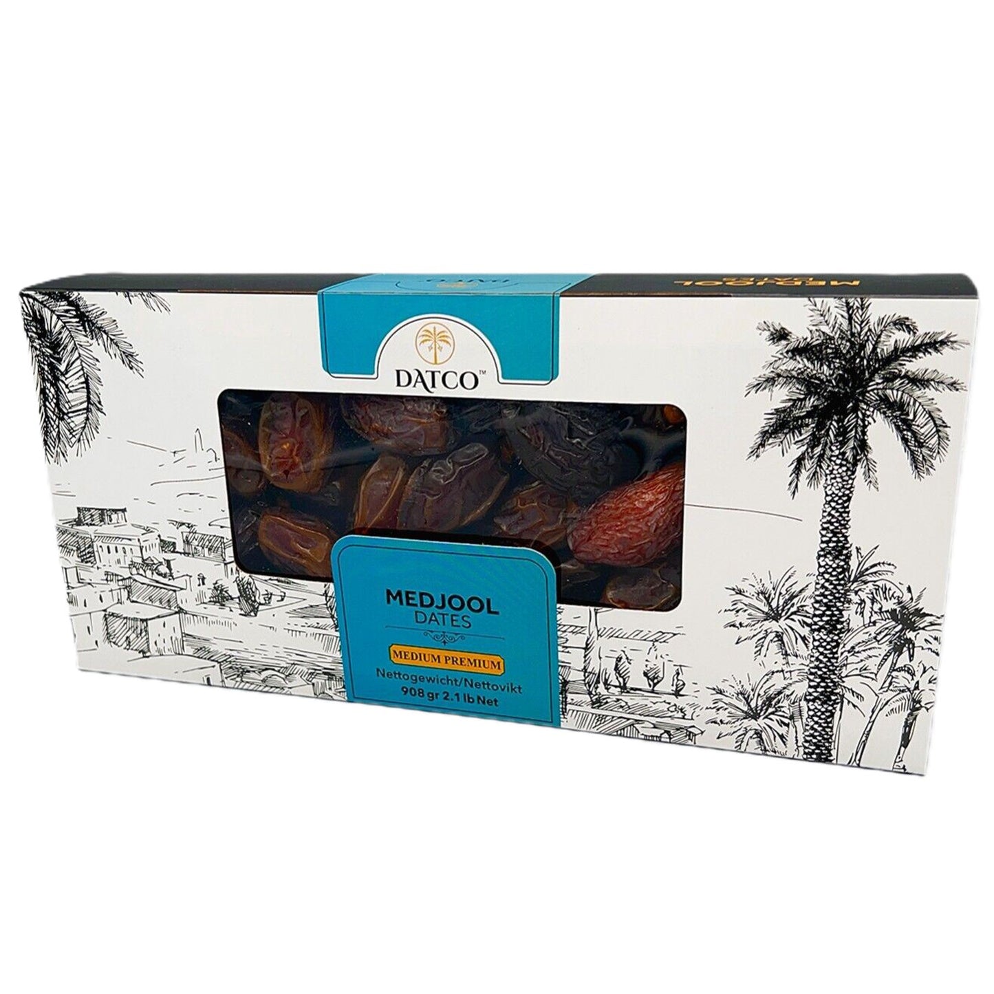 Datco Medjool-Datteln - Premium-Qualität, natürliche Medjool-Datteln 908g