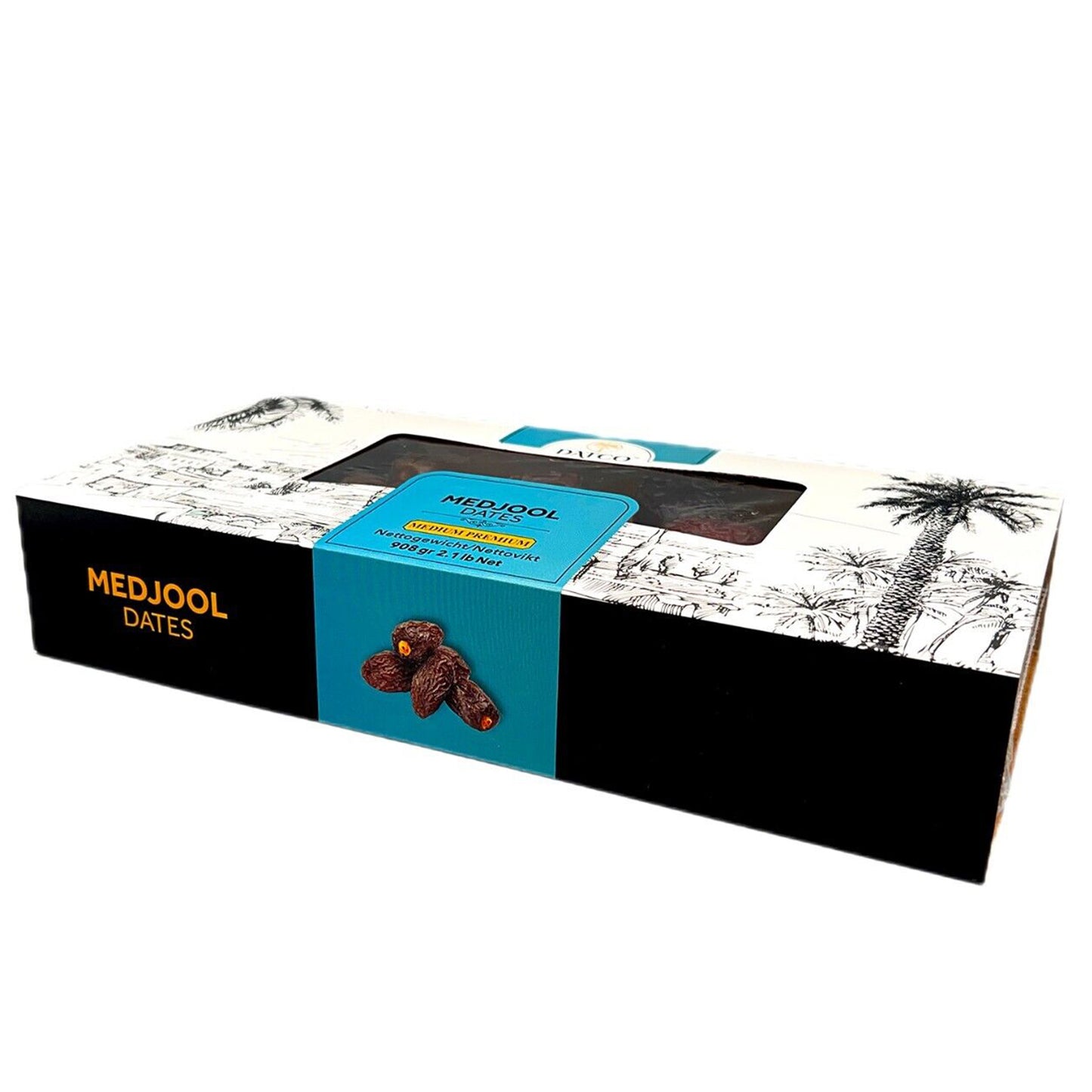 Datco Medjool-Datteln - Premium-Qualität, natürliche Medjool-Datteln 908g