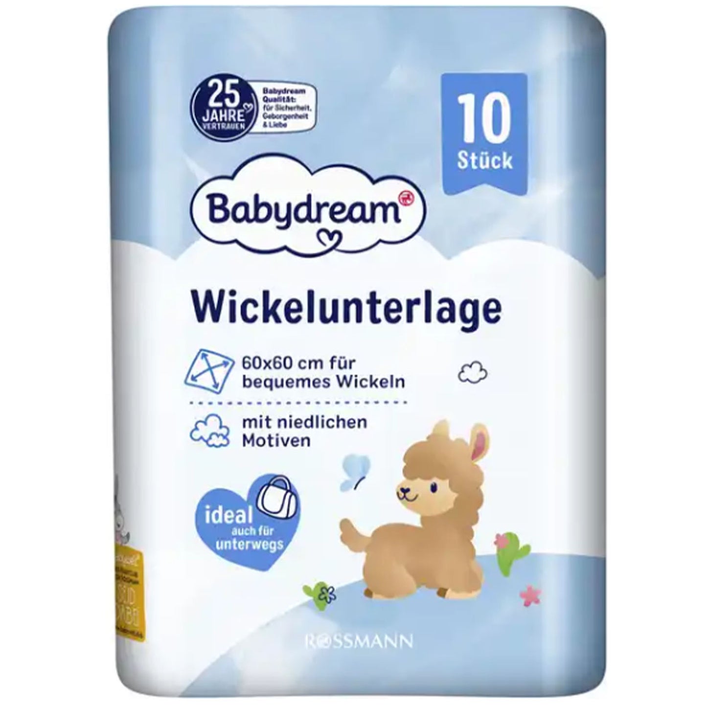 Babydream Wickelunterlage (10 Stück)