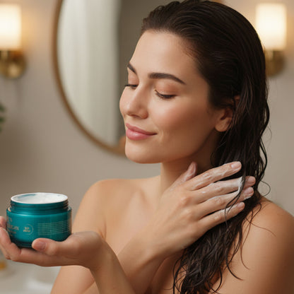 Bioxcin Keratin & Argan Haarmaske 225ml - Intensiv-Reparatur für Geschädigtes & Brüchiges Haar - Glanz, Geschmeidigkeit & Anti-Haarverlust - Mit BioComplex B11