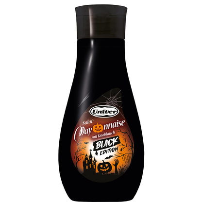 Univer Salat Mayonnaise mit Knoblauch 400g - BLACK EDITION - Halloween