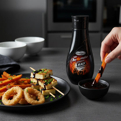 Univer Salat Mayonnaise mit Knoblauch 400g - BLACK EDITION - Halloween