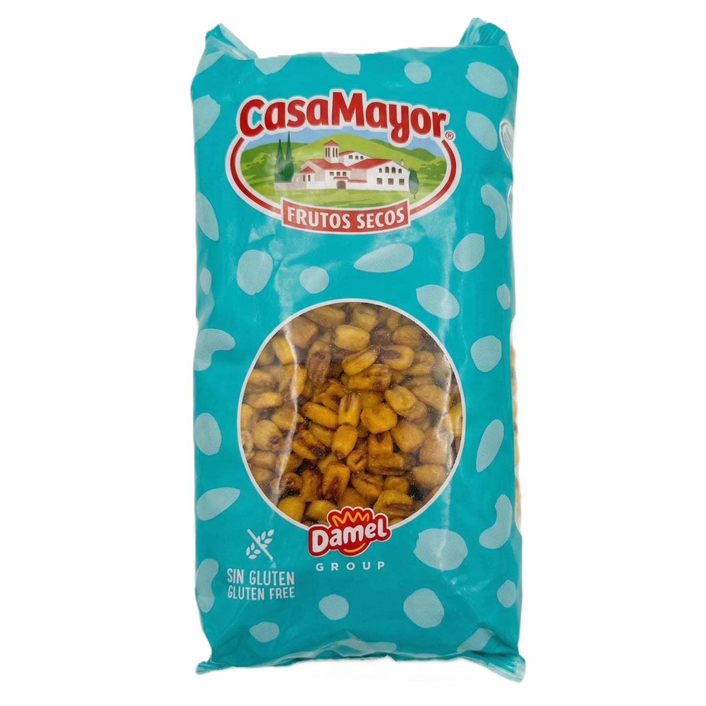Casa Mayor Geröstete Maiskörner 250g – Knuspriger Mais-Snack Goldgelb & Gesalzen – Vegan, Glutenfrei, No GMO – Ideal für Partys & Unterwegs