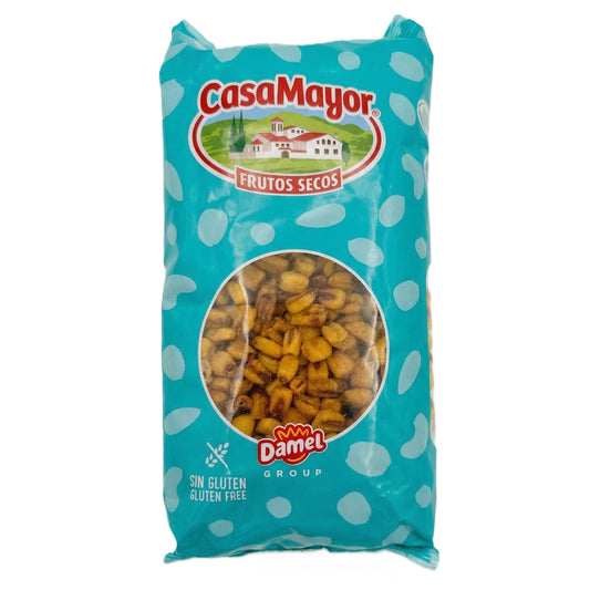 Casa Mayor Geröstete Maiskörner 250g – Knuspriger Mais-Snack Goldgelb & Gesalzen – Vegan, Glutenfrei, No GMO – Ideal für Partys & Unterwegs