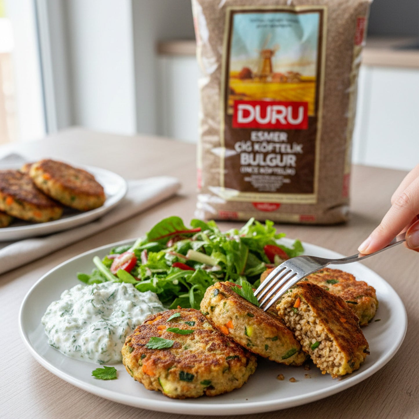 Duru Braune Weizengrütze-Fein (Esmer Cig Köftelik) 1000g