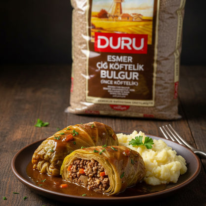 Duru Braune Weizengrütze-Fein (Esmer Cig Köftelik) 1000g