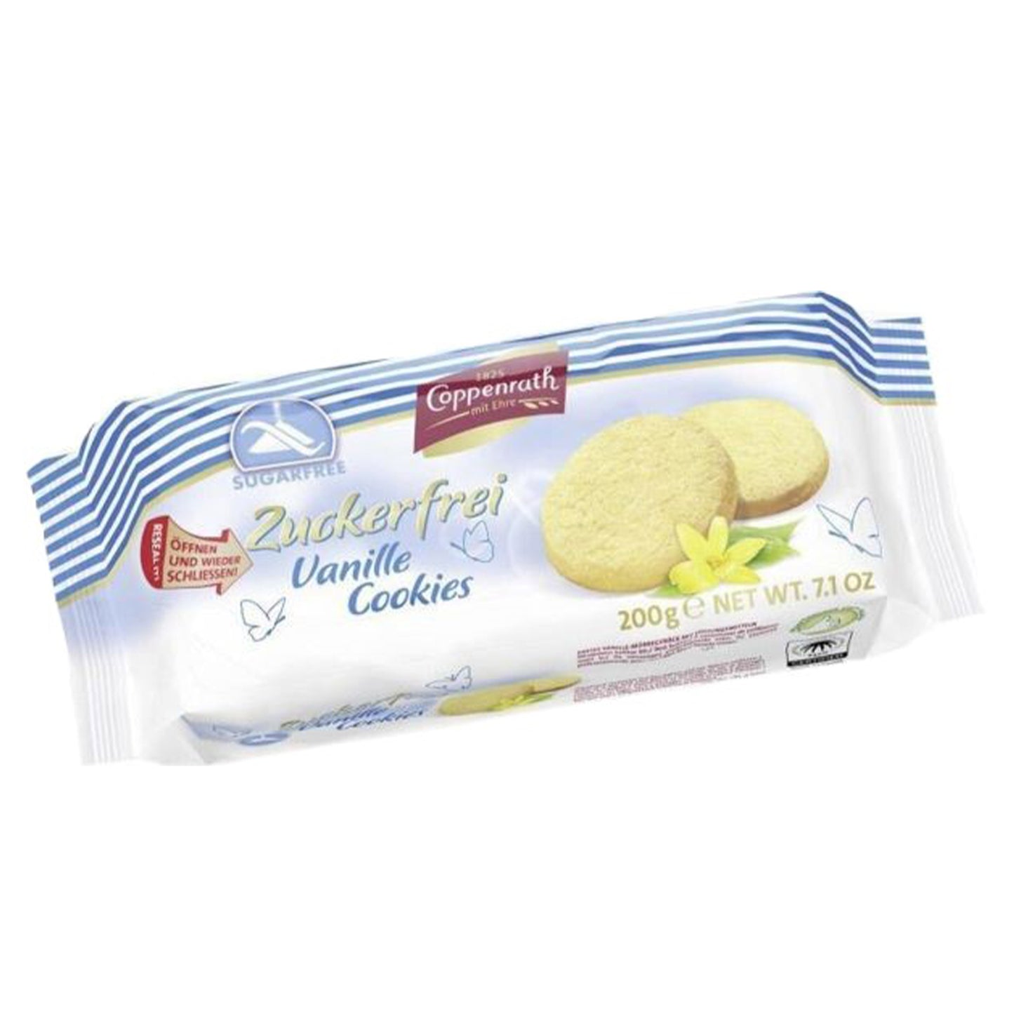 Coppenrath Zuckerfrei Vanille Cookies 200g