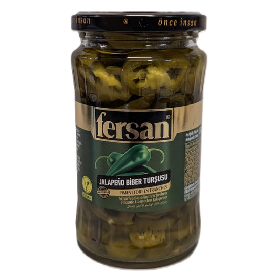 Fersan Jalapeño Paprika in Scheiben, scharf & würzig eingelegt, 350g
