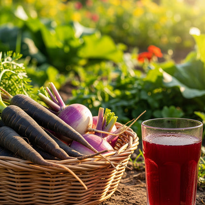 Fersan Salgam Scharf 1L – Fermentiertes Steckrübensaft Getränk, Scharf und Vegan