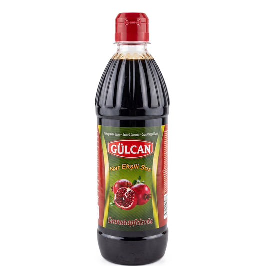 Gülcan Granatapfelsauce 680g – Aromatische Granatapfel-Sauce für Salate, Bowls & Grillgerichte