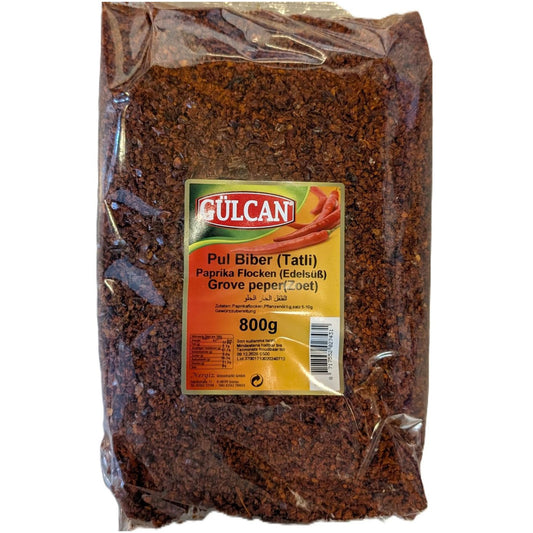 Gülcan Pul Biber Paprikaflocken Edelsüß XL Beutel 800g