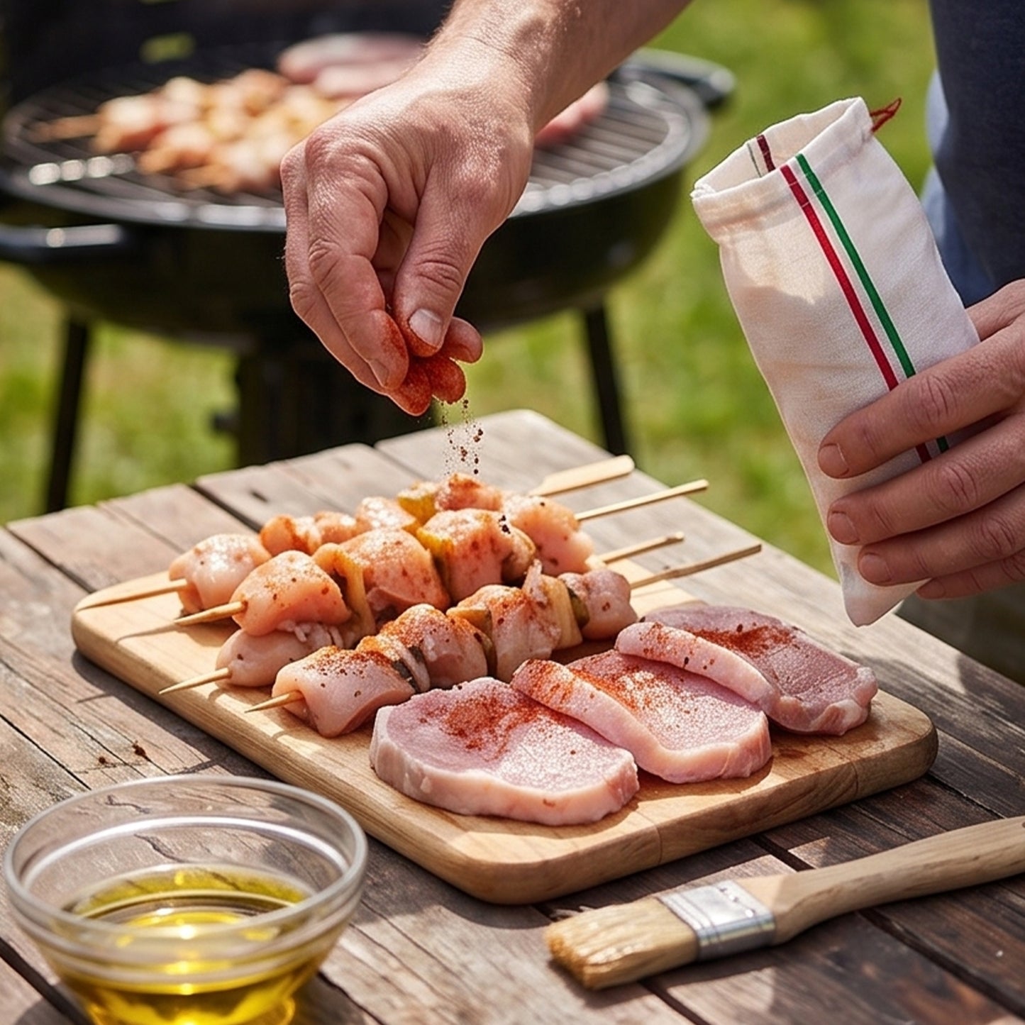 Kalocsai Paprikapulver Edelsüß (g.U.) 100g – Handgeerntet & Fein Gemahlen im traditionellen Leinensäckchen – Premium Ungarische Paprika aus Kalocsa – Ideal für Gourmet-Gerichte, Gulasch & Saucen