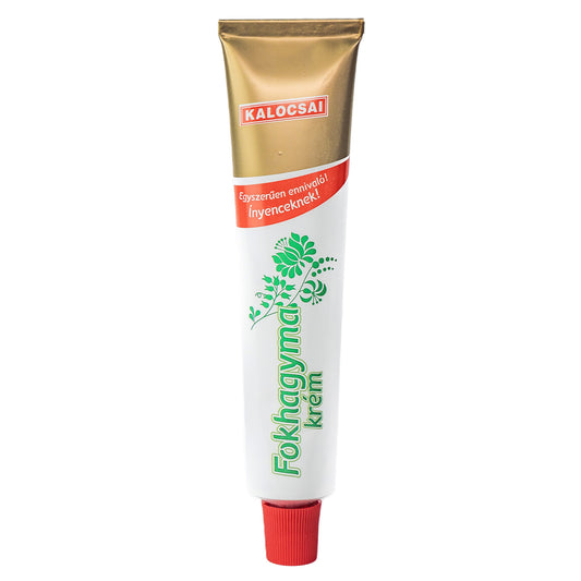 Kalocsai Ungarische Knoblauchcreme (70g Tube) – Original Knoblauchpaste aus Kalocsa | Frischer Knoblauch pur – Ohne künstliche Aromen | Ideal für Gulasch, Saucen & Marinaden | Roh & Pur
