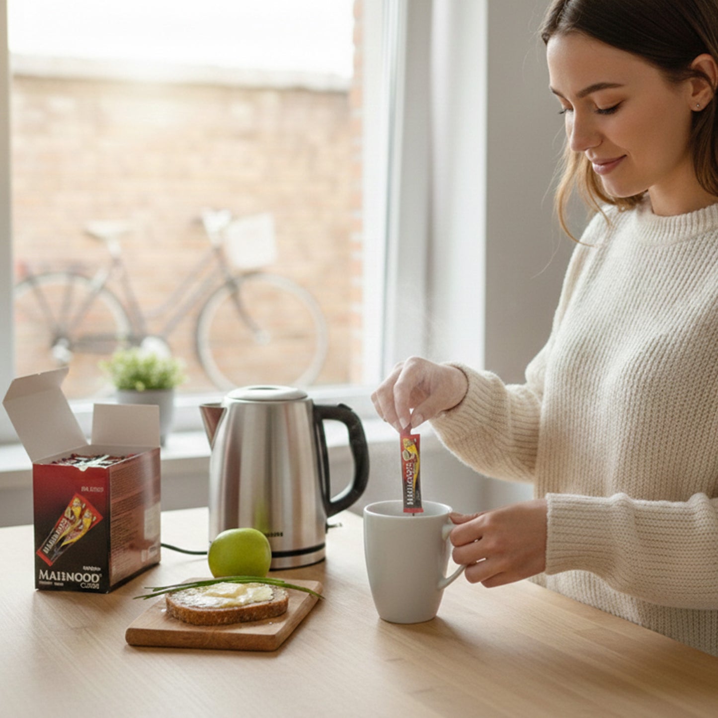 Mahmood Coffee 3 in 1 Instant Kaffee Sticks 24 x 18g  – Schnell & Köstlich