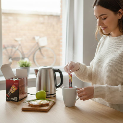 Mahmood Coffee 3 in 1 Instant Kaffee Sticks 24 x 18g  – Schnell & Köstlich