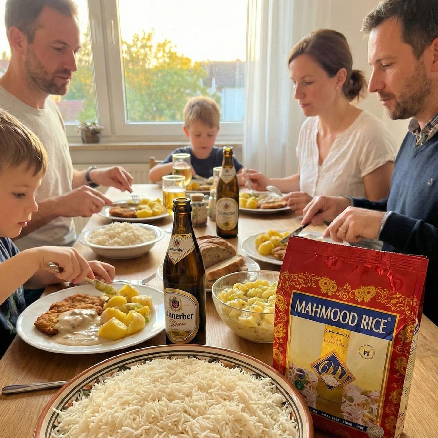 Mahmood Rice Sella Basmati Reis Premium 900g – Nährstoffschonend Parboiled