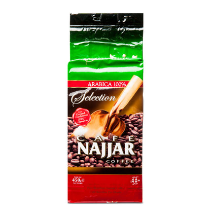 Arabischer Kaffee Najjar Selection mit Kardamom 450g - 100% Arabica - Orientalischer Mokka - Aus Brasilien
