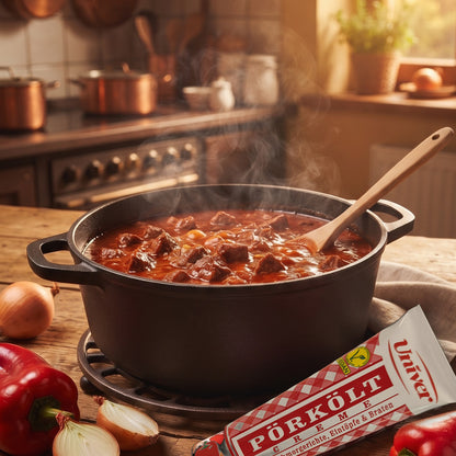 Univer Pörkölt Würzcreme 160g Tube -vegan ungarische Würzpaste Gulasch Eintopf
