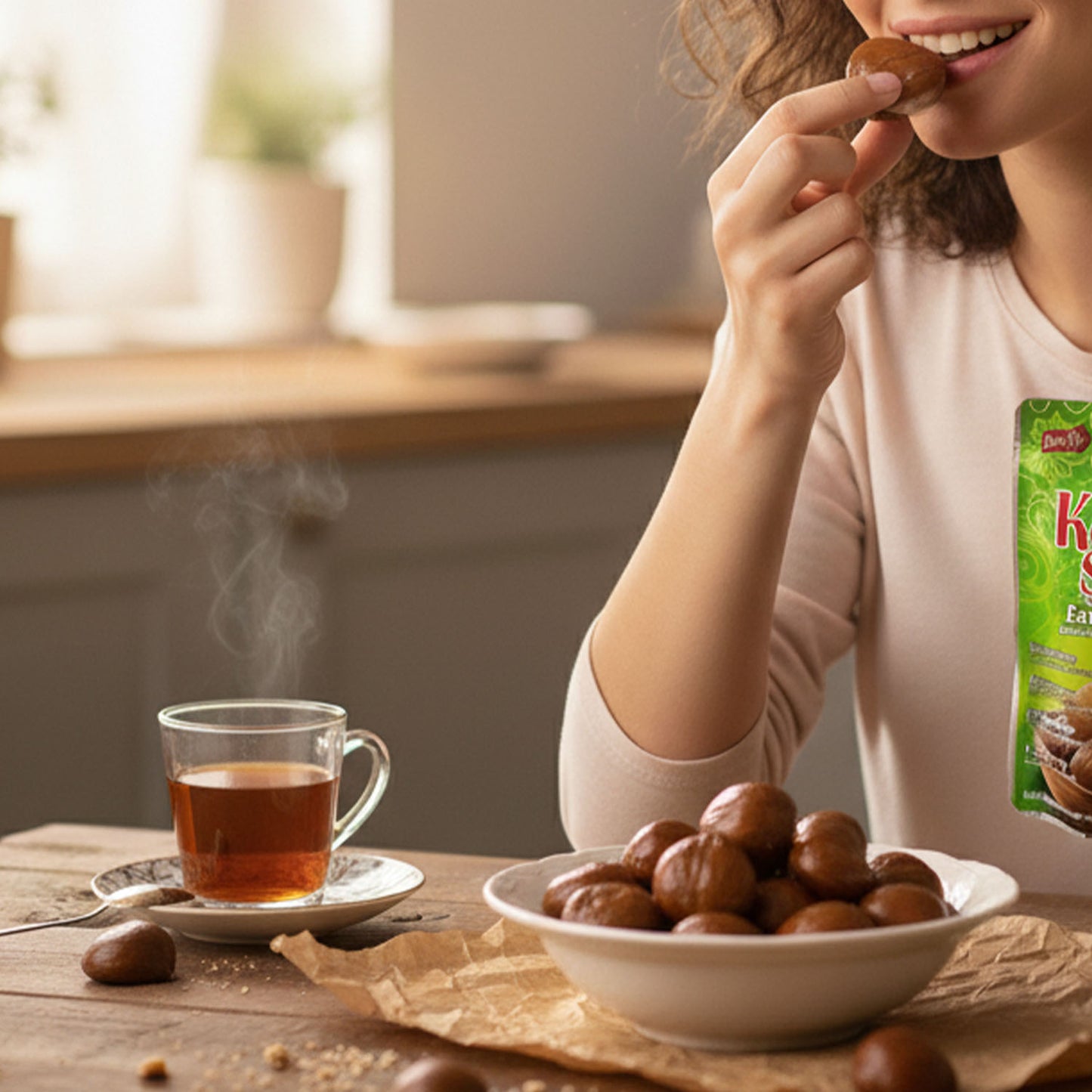 Titiz Zarte Maronen, Leicht Gesüßt 125 g, Vegan